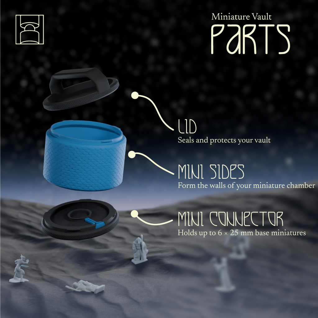 Miniature Vault - Storage Container